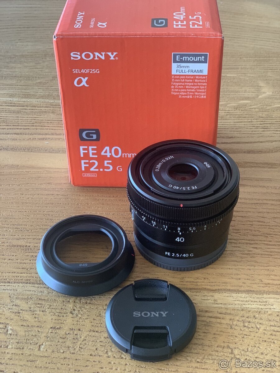 Sony FE 40mm f/2.5 G