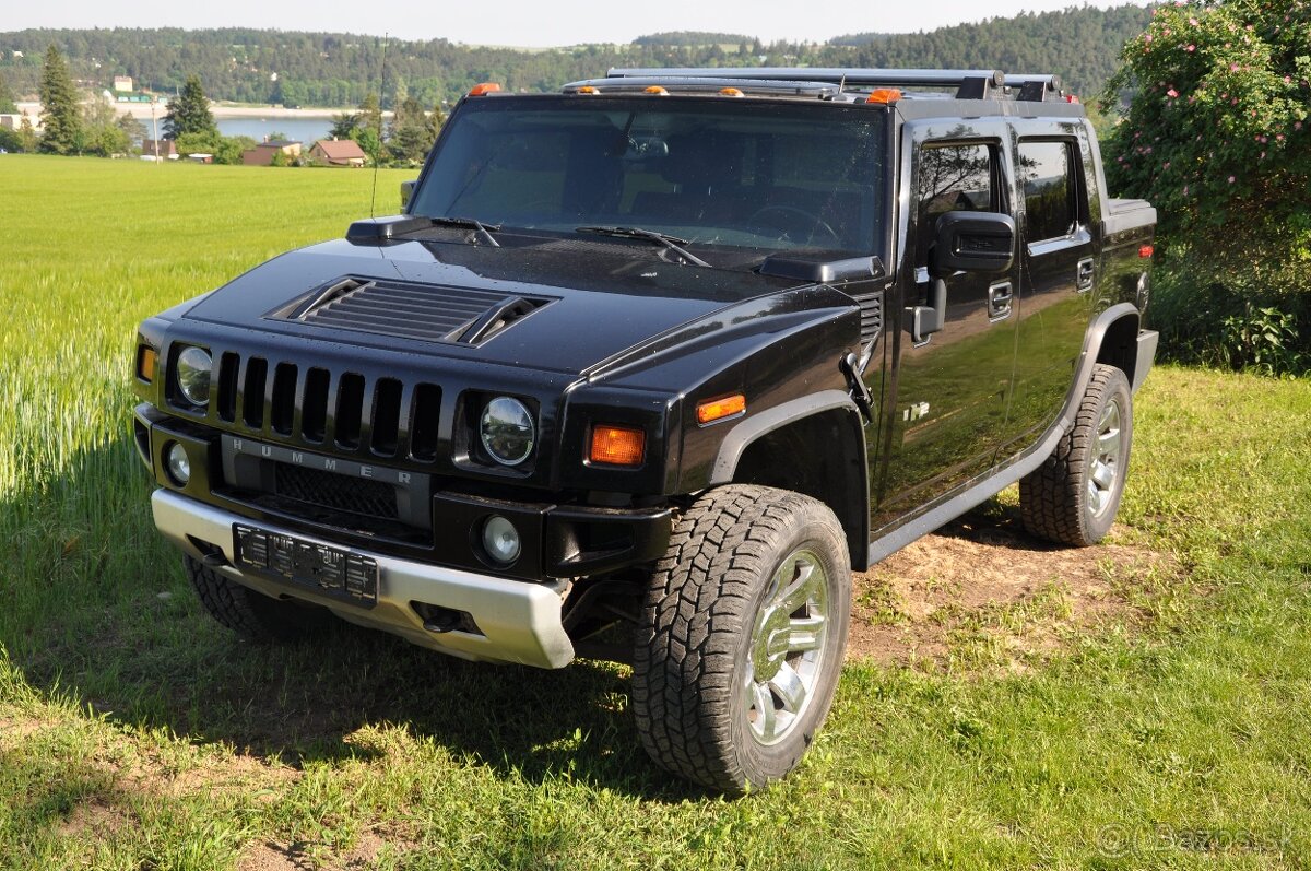 HUMMER H2 SUT Pick up, poslední model 6.2 V8 - rok 2008