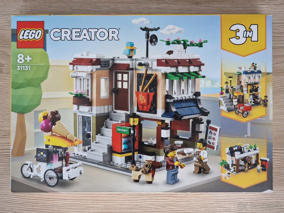 Lego Creator 3v1 31131 Bistro s rezancami v centre mesta