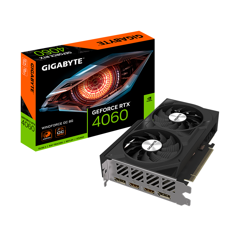 Predám Grafickú kartu RTX 4060 Gigabyte Windforce 8gb