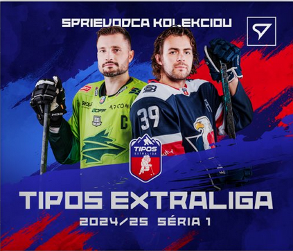 SportZoo Tipos Extraliga séria 1 hokejové kartičky 2024/2025