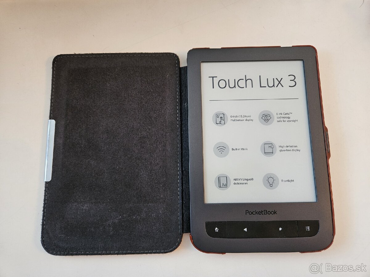 Ebook PocketBook 626 Touch Lux 3 s podsvietením