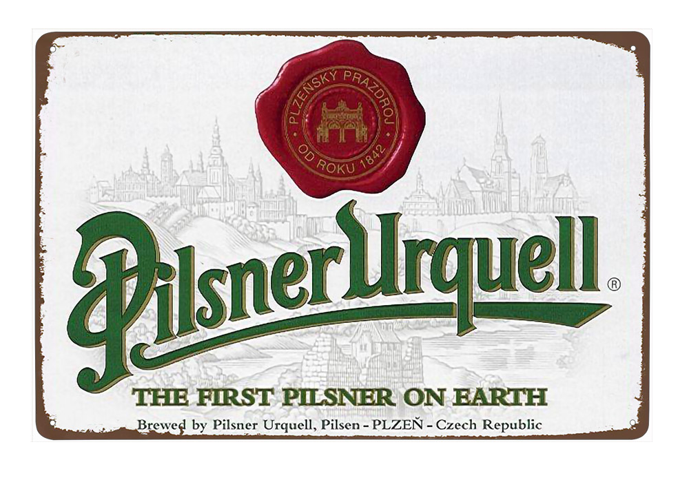 plechová cedule - Pilsner Urquell č. 19