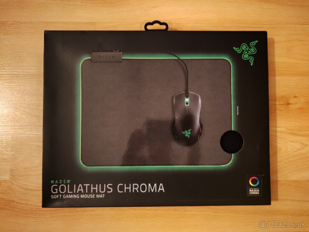 Razer Goliathus Chroma Soft Gaming Mouse Pad Black (M)