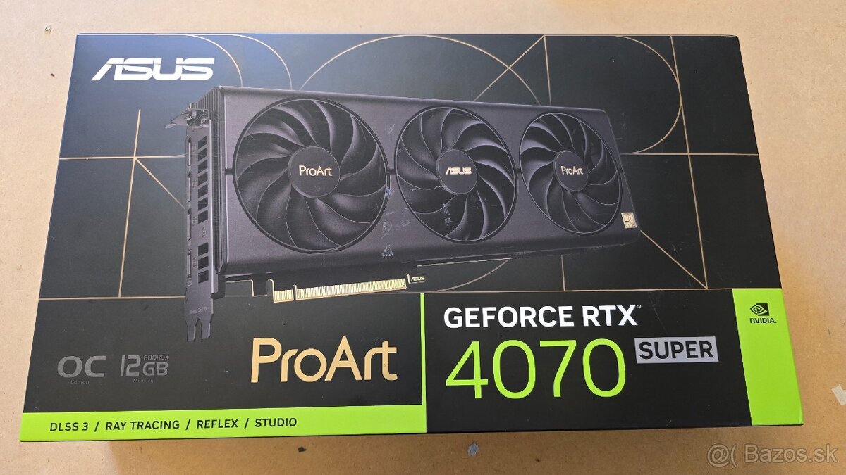 Asus ProArt RTX 4070 Super NEROZBALENA