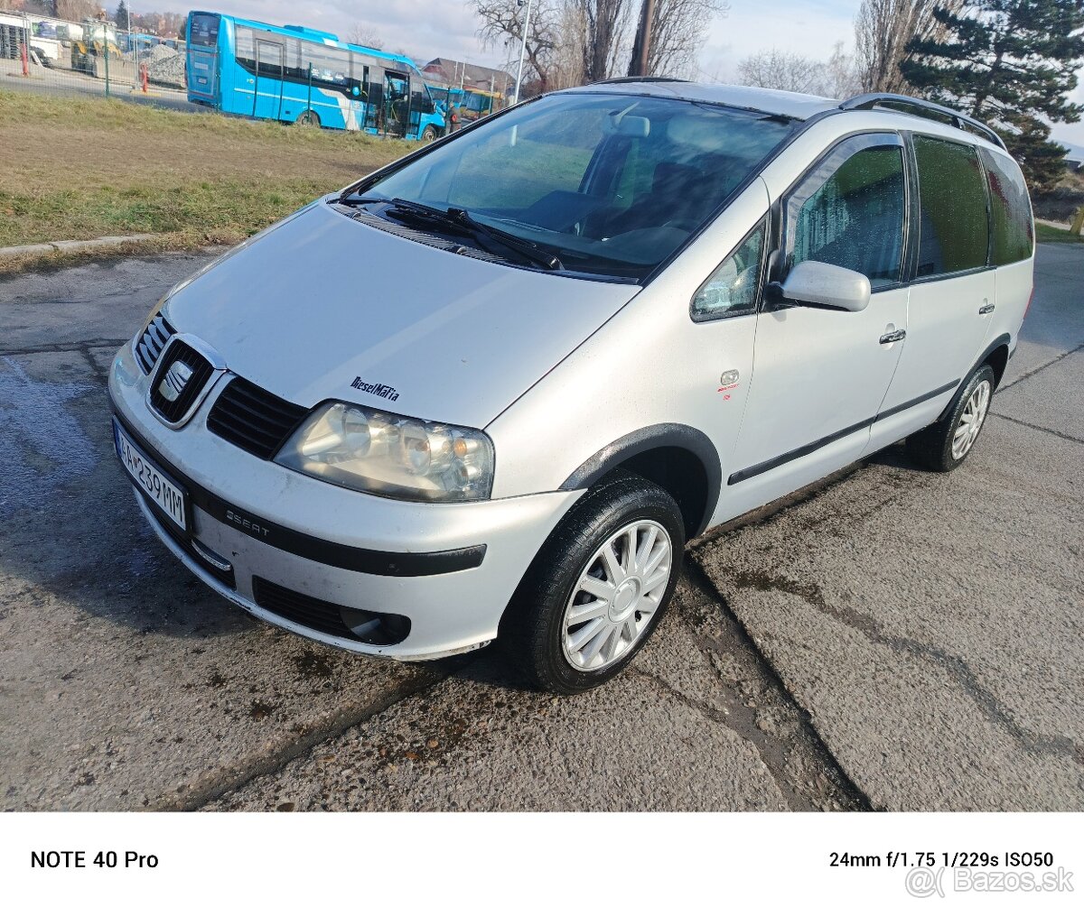 Predám Seat Alhambra 1.9tdi 85kw