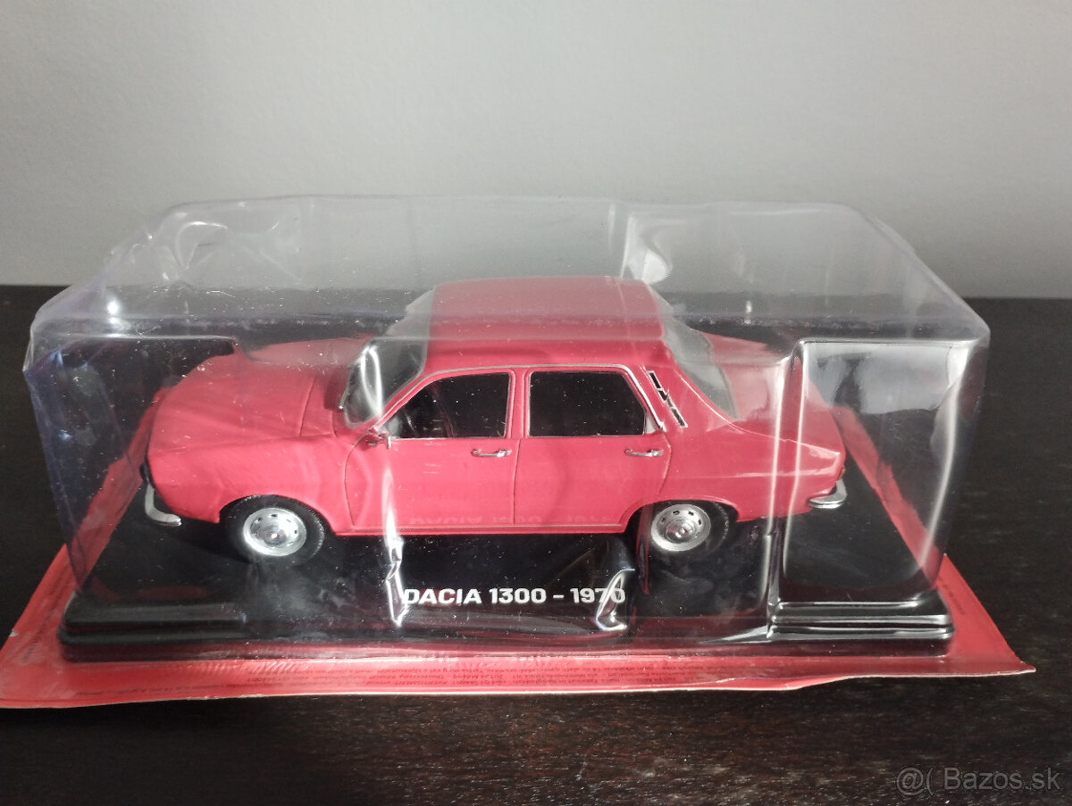 Dacia 1300 legendarne automobily čssr 1:24 1/24