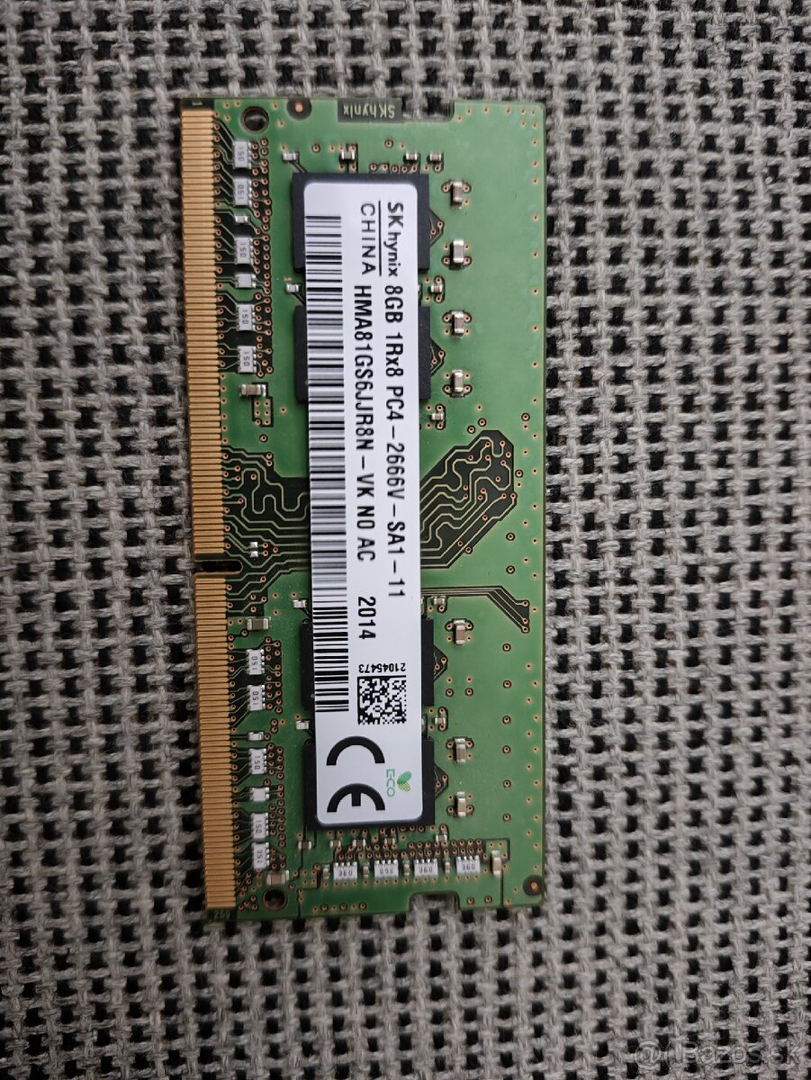 SODIMM DDR4 8Gb Hynix