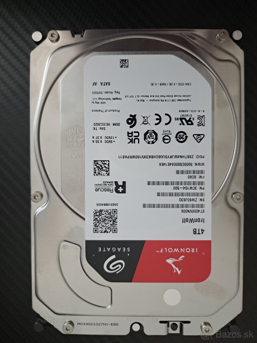 Seagate IronWolf 4TB CMR