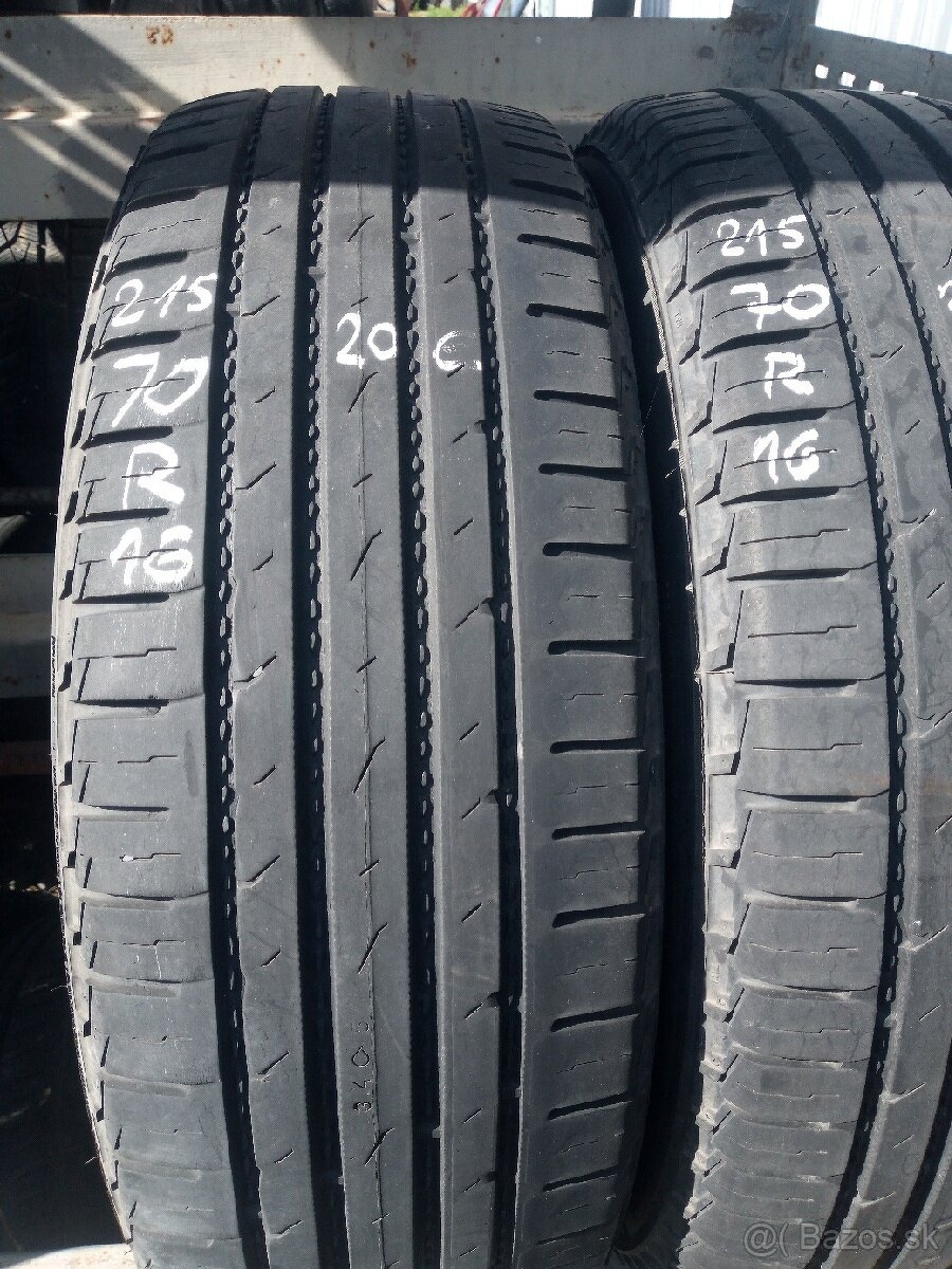 Letné pneumatiky Nokian 215/70R16