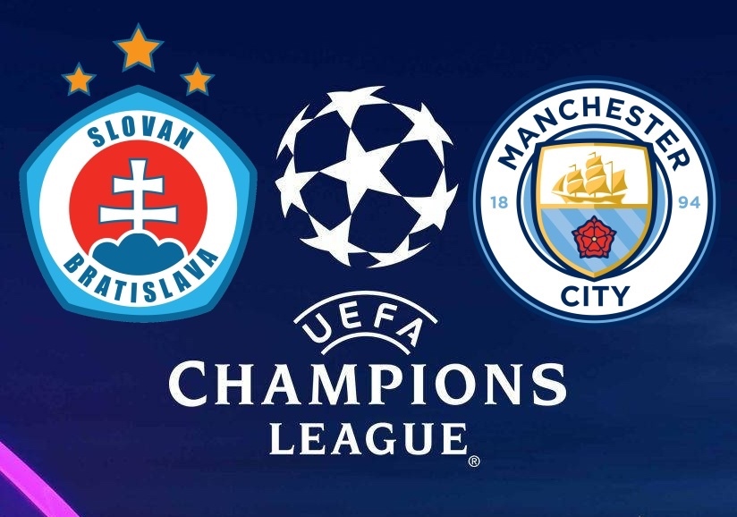 Slovan Bratislava - Manchester City LIGA MAJSTROV