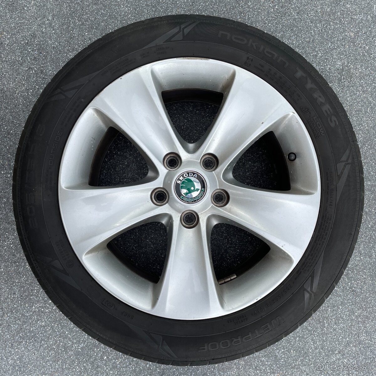 alu disky Skoda  5x112 R16