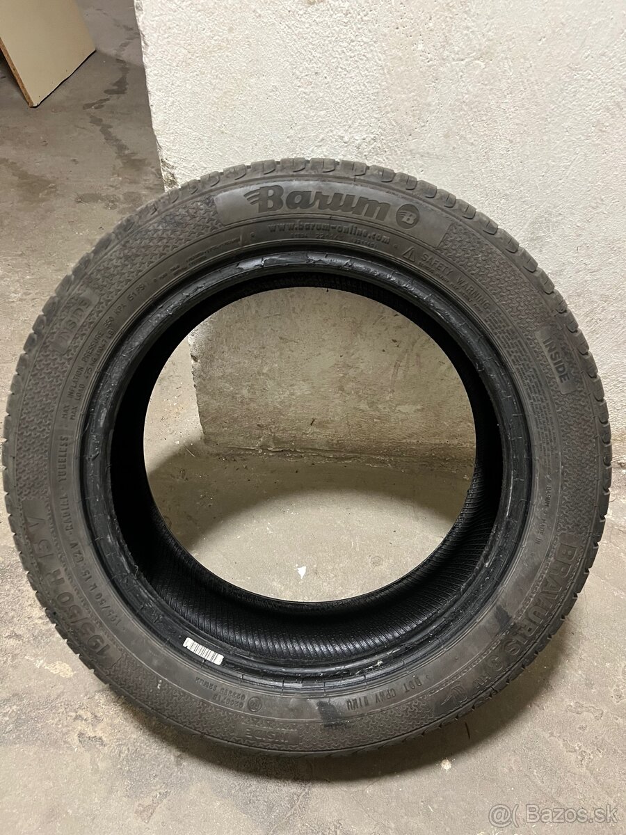 Letná pneumatika 1ks Barum Bravuris 3 195/50 R15 V