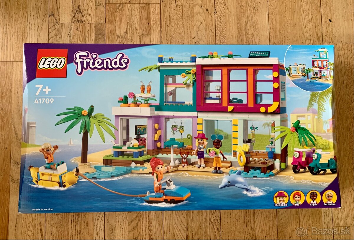 NOVÉ LEGO® Friends 41709 Letný plážový domček