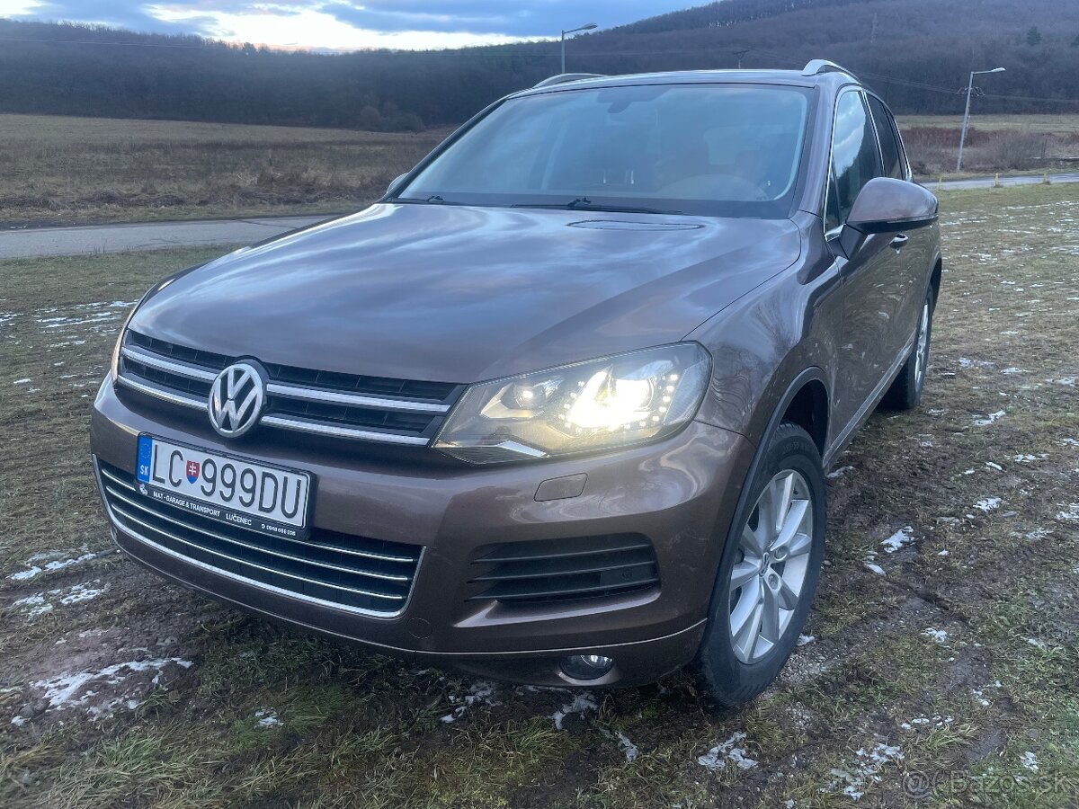 VW Touareg 3.0tdi 180kw TOP stav/servis