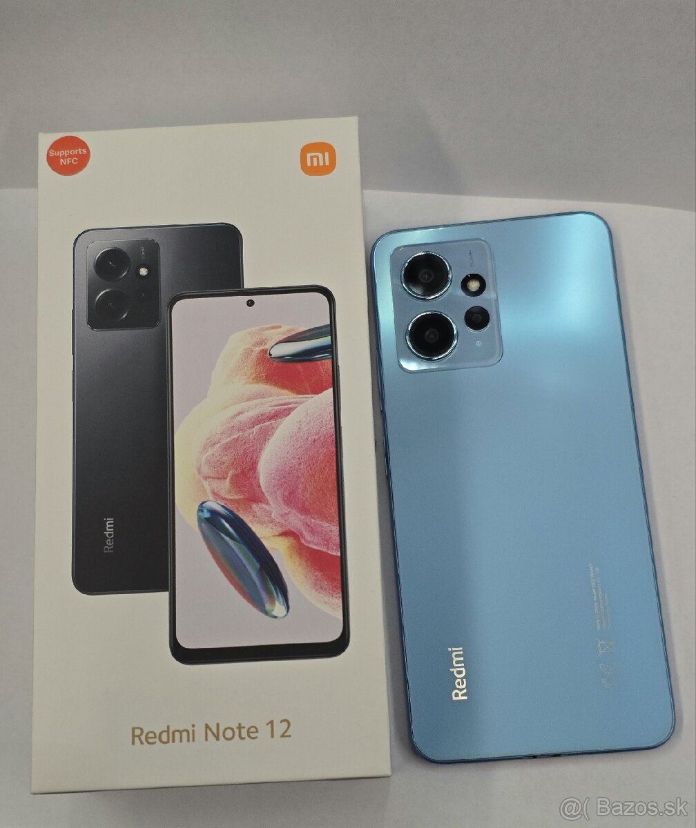 Xiaomi Redmi Note 12 4GB/128GB Dual SIM - Záruka, TOP