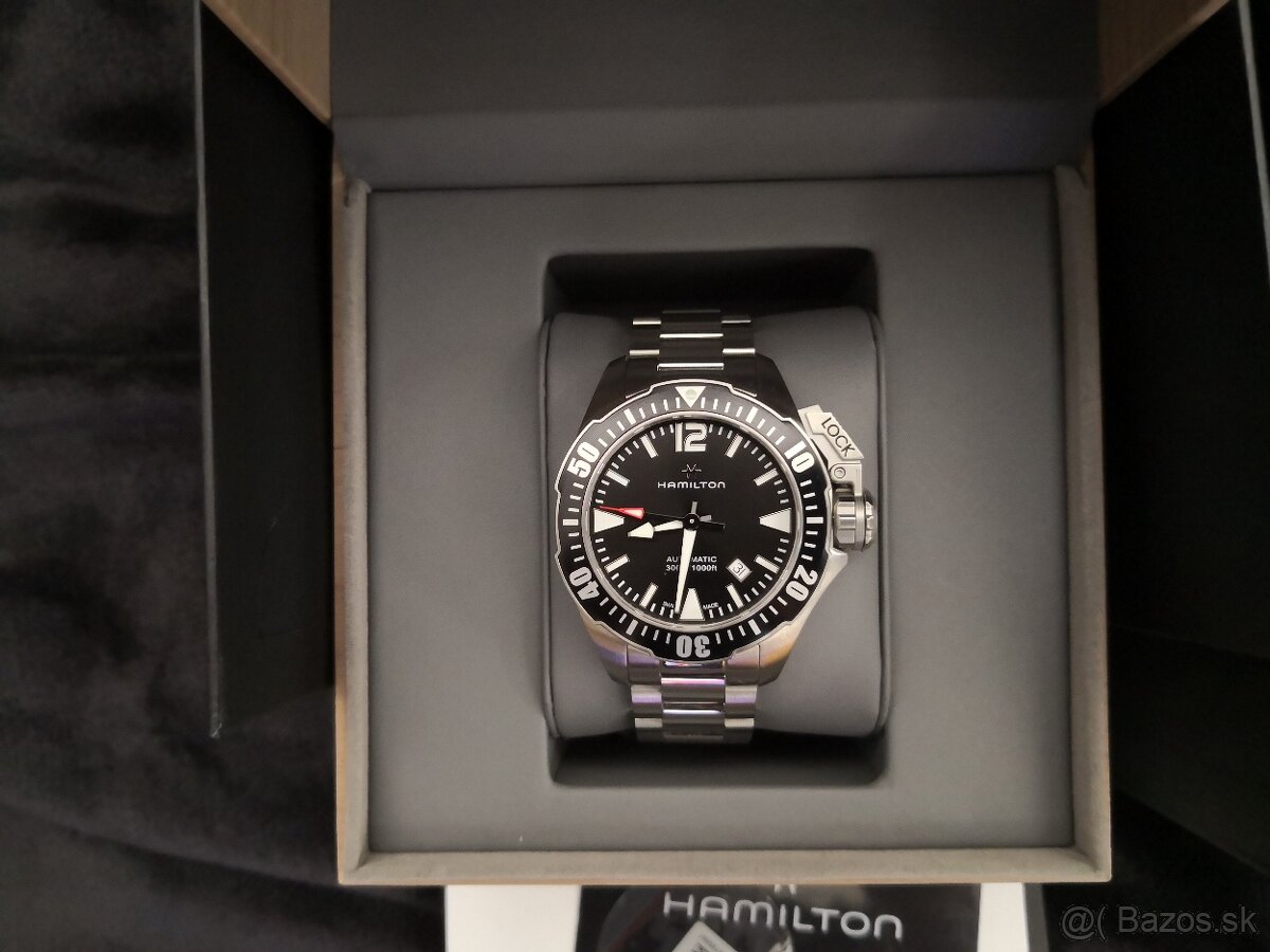 Hamilton Khaki Navy Seals Frogman Automatic