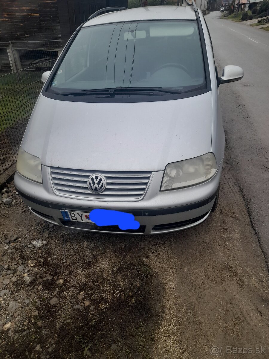 Volkswagen sharan,1,9tdi,85kw,2006