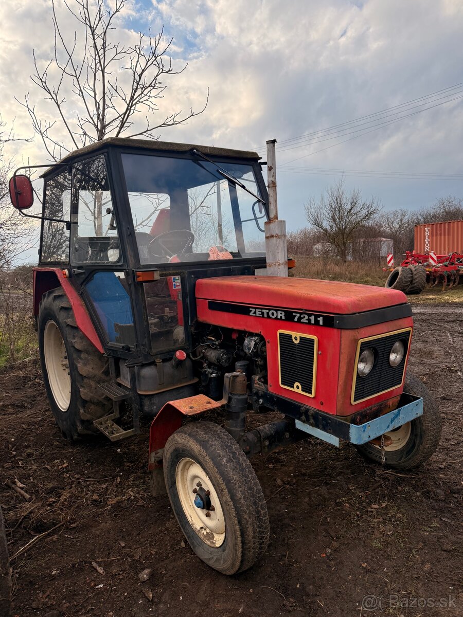 Zetor 7211 s Tp a Špz