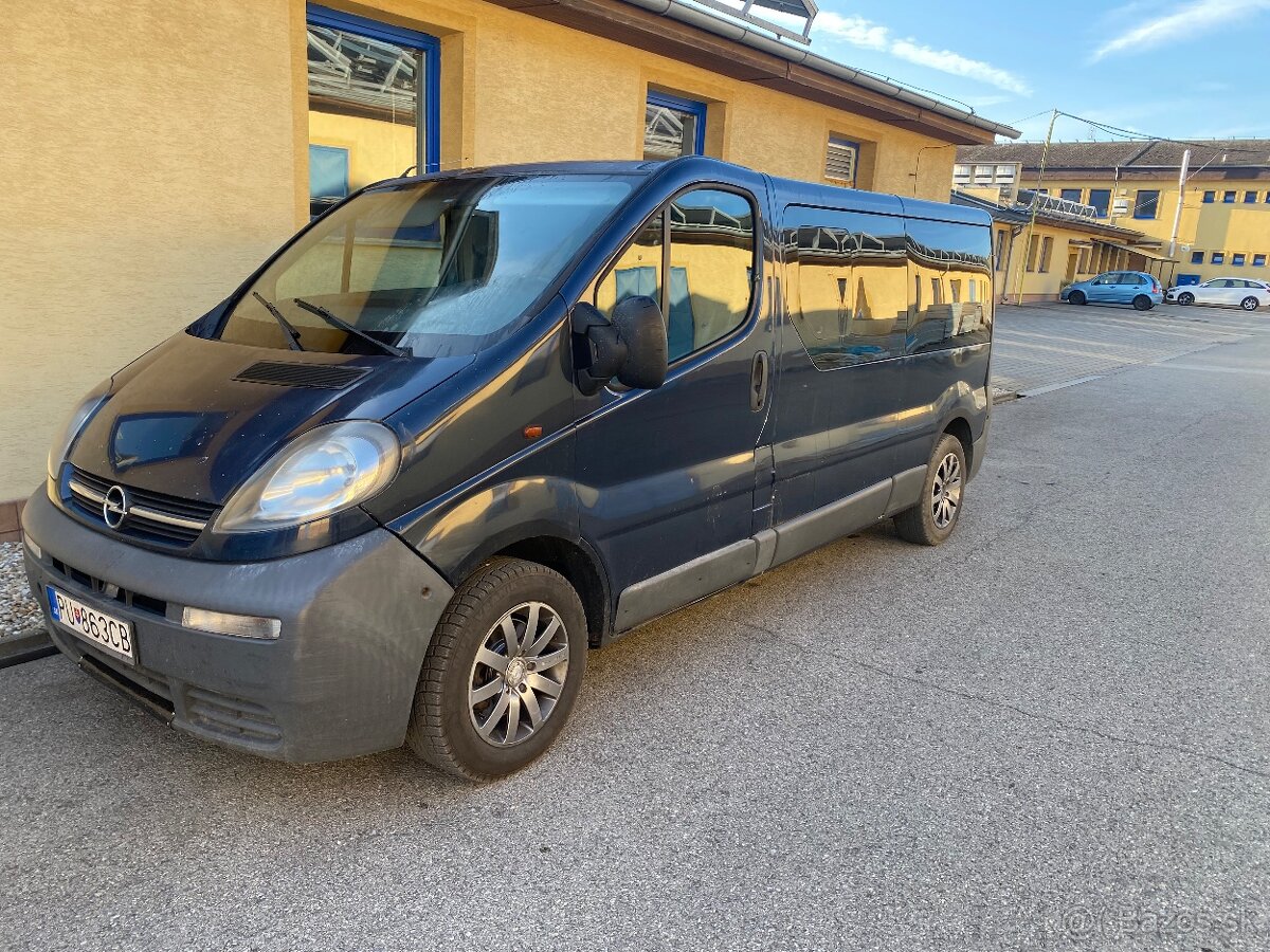 Opel Vivaro Long  1,9dci 74kw