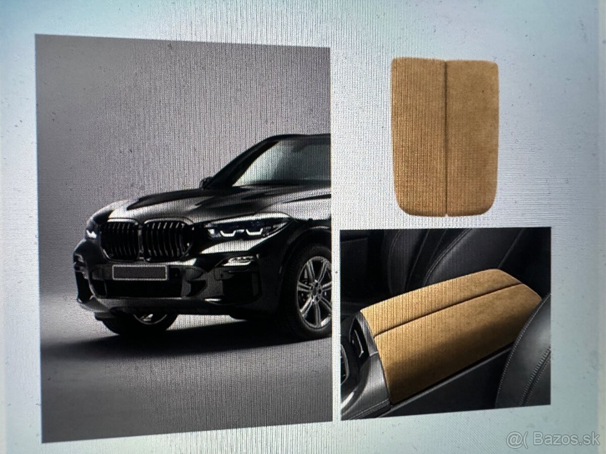 BMW X 5,X6 -G05 2019-22  krytky opierky- bežove- beige-NOVE