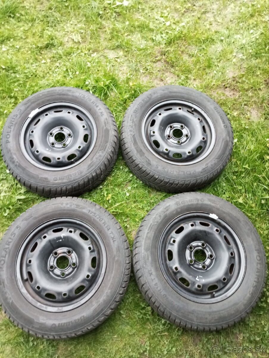 Zimné 175/70 R14 + disky