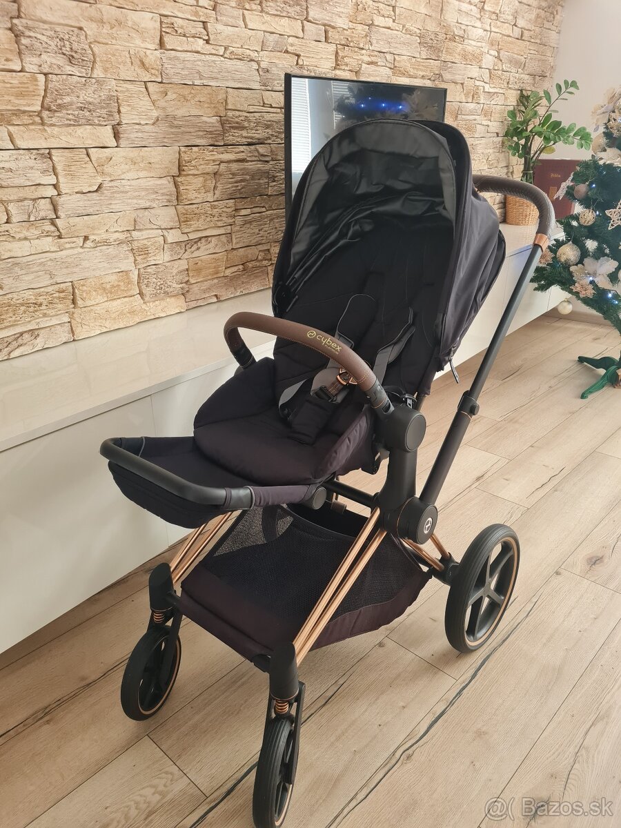 Športový kočík CYBEX Priam Deep black