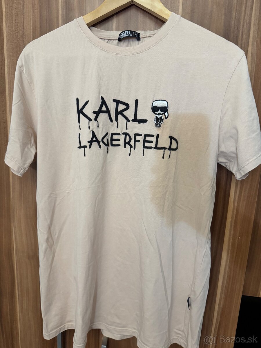 Karl lagerfeld tričko velkost xl fit M-L