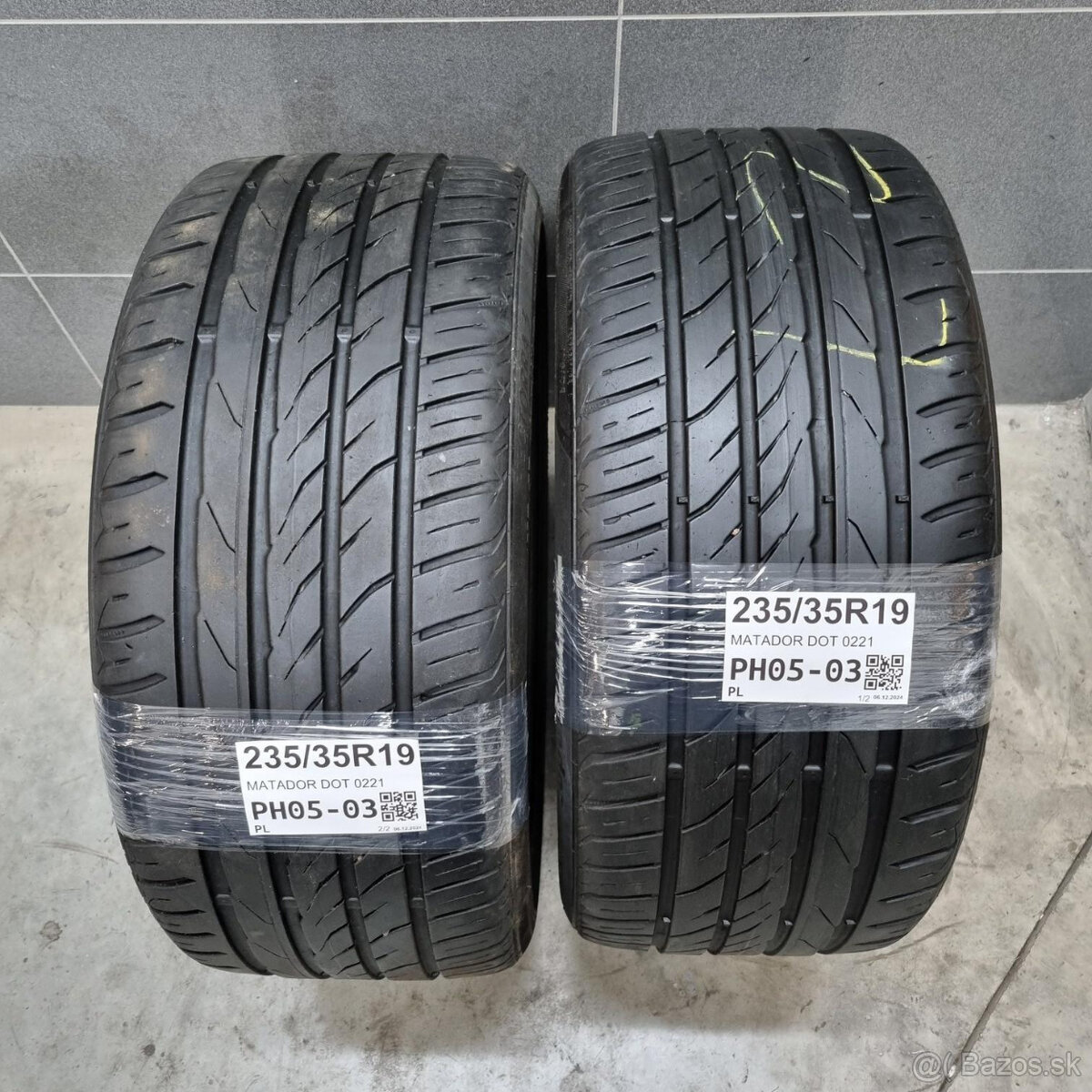 Letné pneumatiky 235/35 R19 MATADOR DOT0221