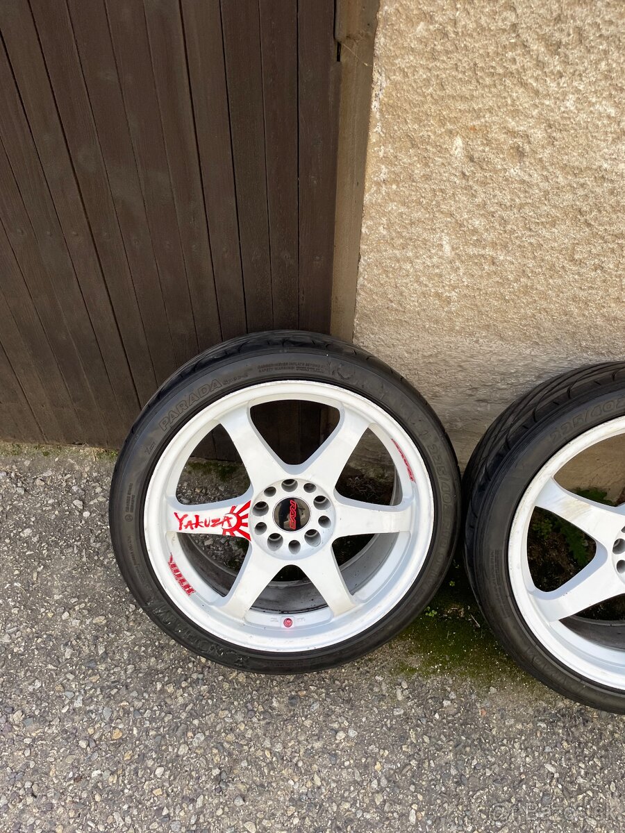 Japan racing jr3 8x18 5x120 a 5x114,3