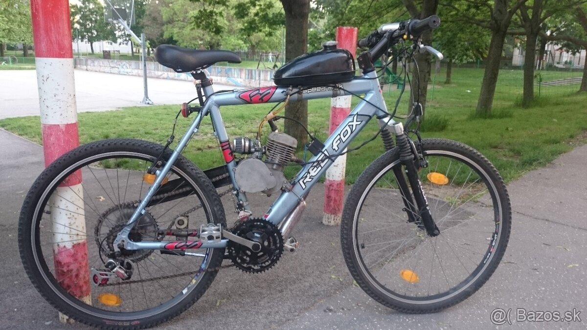 Benzínový-Motorový bike Odpružený po servise.26"ľahší ako B