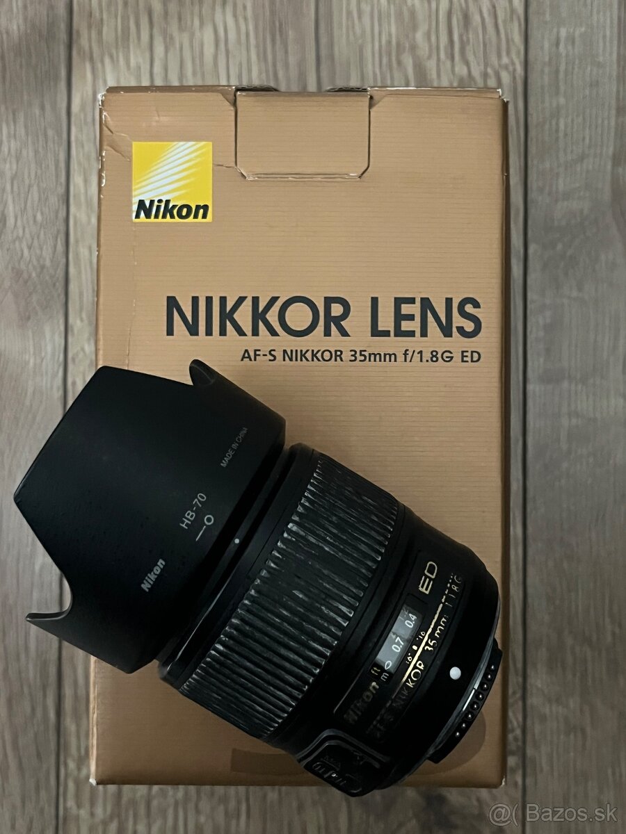 Nikkor 35mm f1.8 G FX