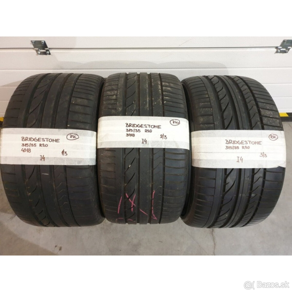 315/35 R20 BRIDGESTONE letné pneumatiky