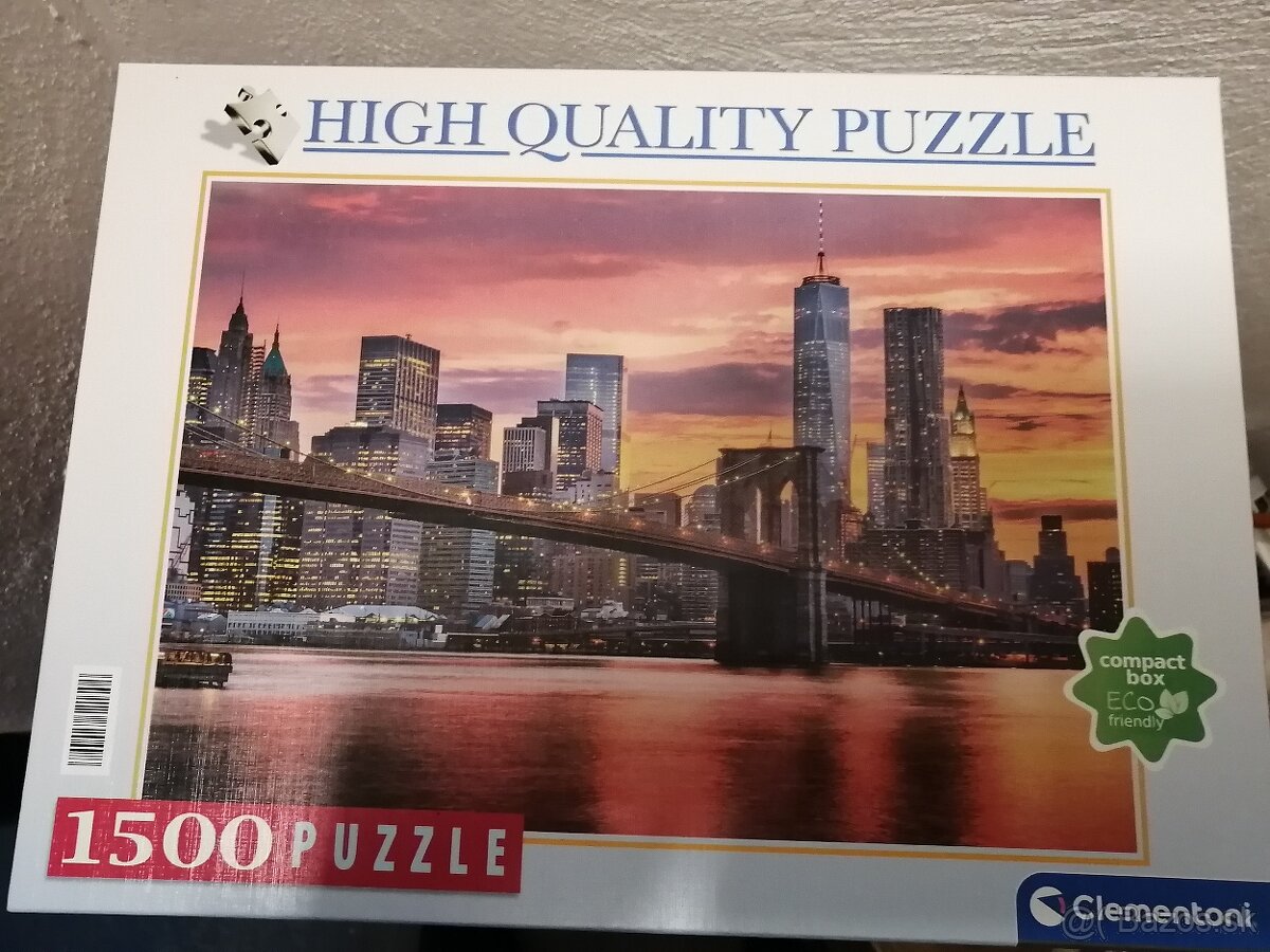 Predám puzzle Clementoni 1500ks