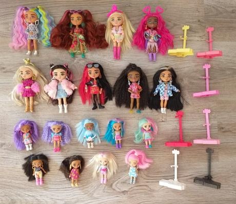 Nová bábika Mattel Barbie Extra Fly Minis, Mini Minis