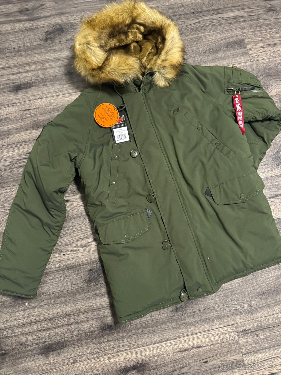 Predám čisto novú zimnú bundu Alpha IndustrieS