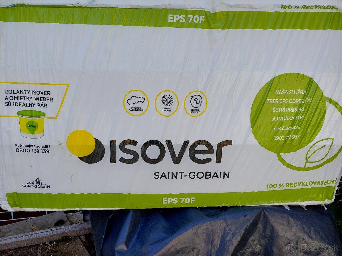 Isover EPS 70F 200mm / biely polystyren