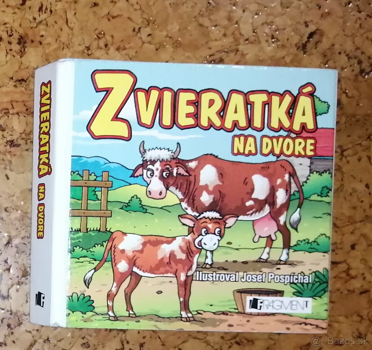 Detské leporelo - Zvieratká na dvore