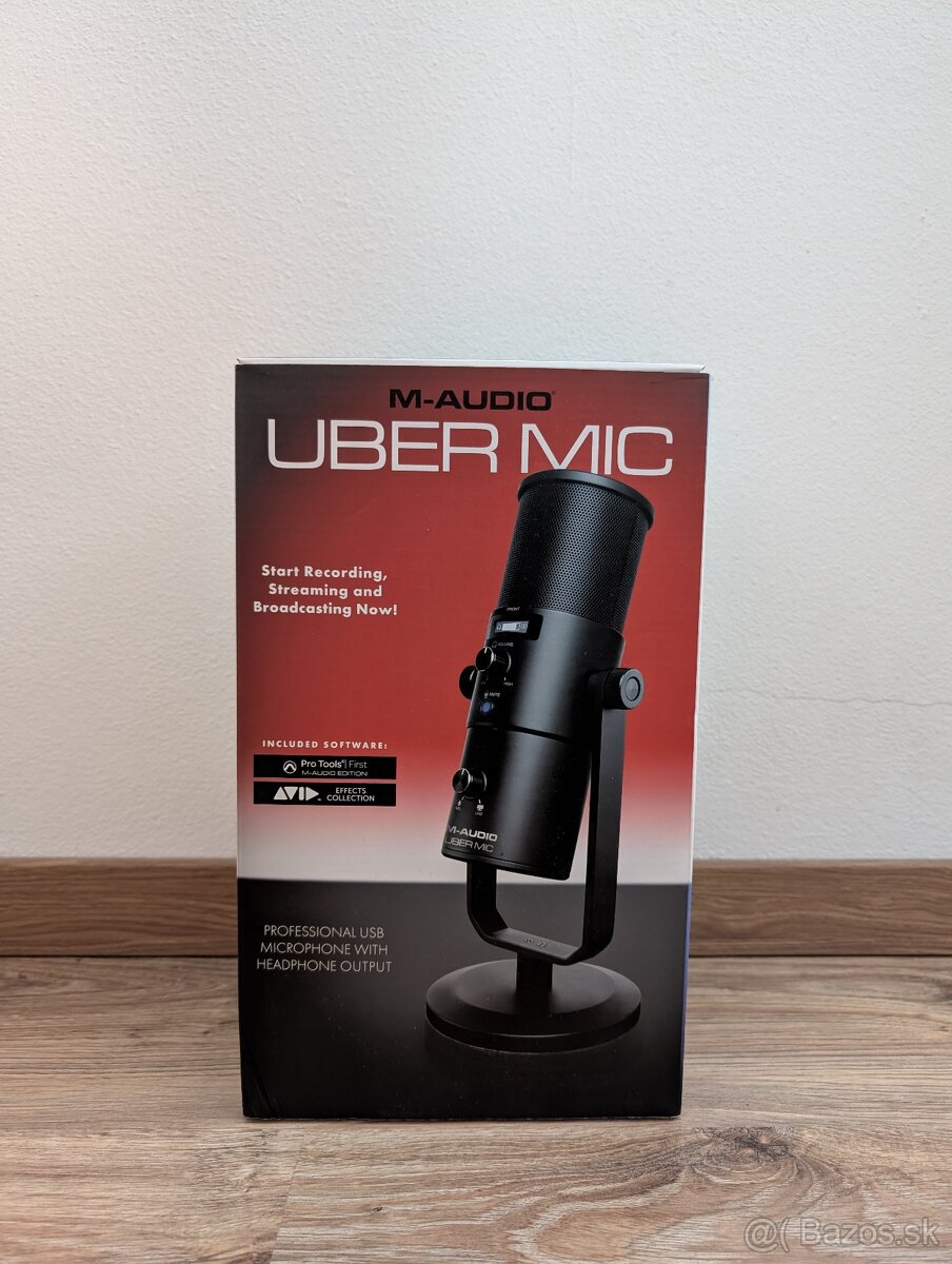 M-audio Uber Mic + Koss UR/40