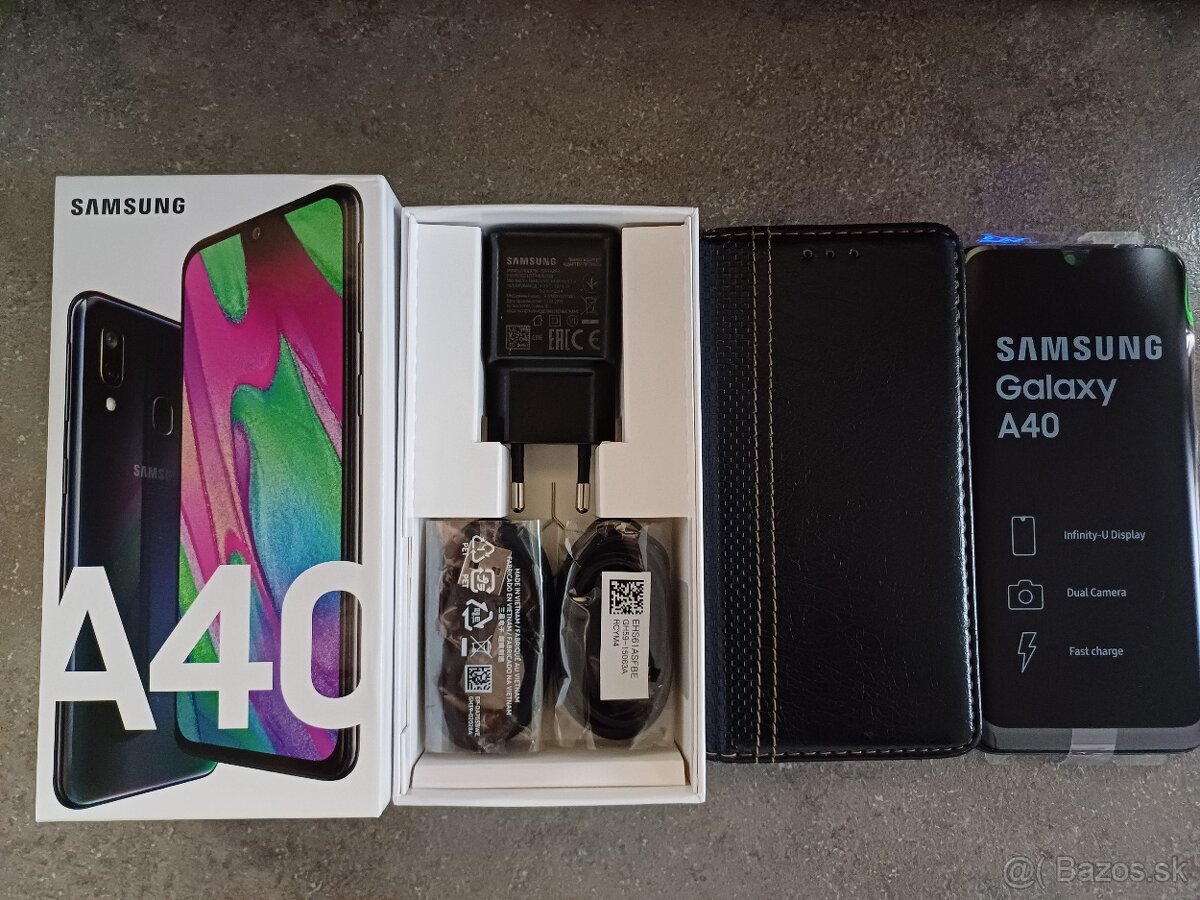 SAMSUNG GALAXY A40 BLUE DUAL SIM