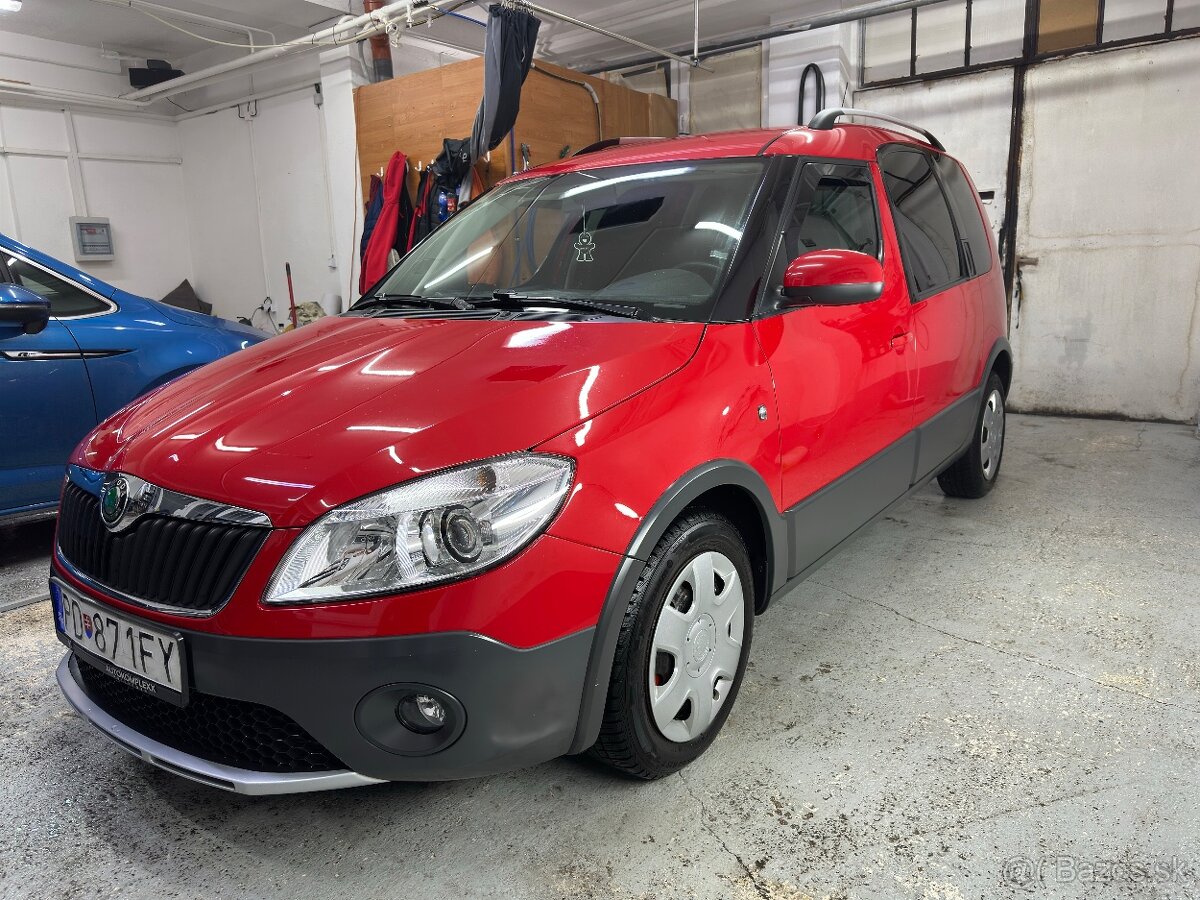 Škoda Roomster SCOUT facelift Sportline výbava 1.6 tdi 77KW