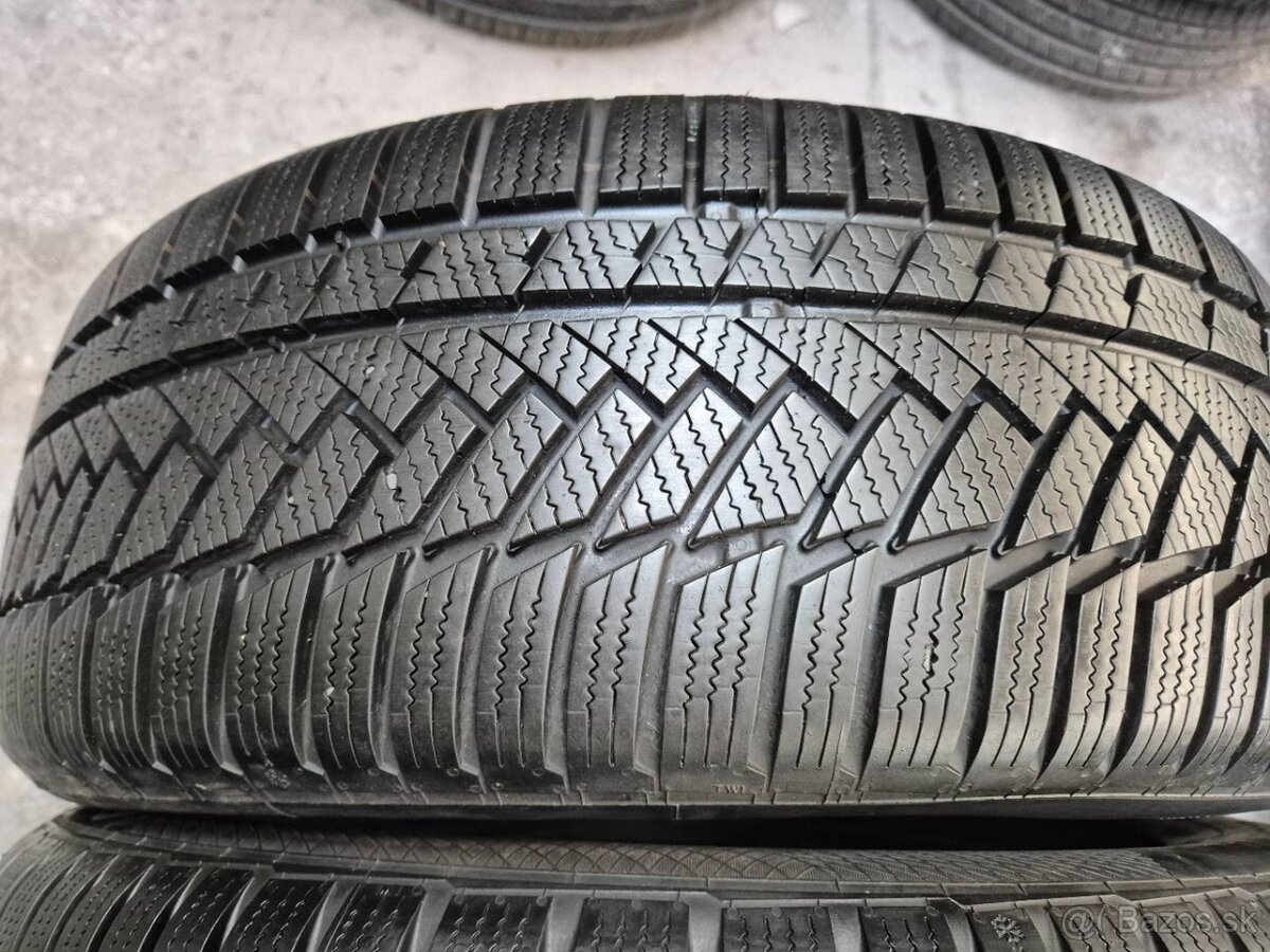 225/50 r17 zimné 4 ks CONTINENTAL dezén 8,7 - 6,3 mm