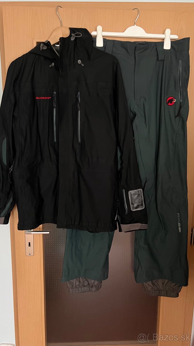 Pánsky Mammut Gore-tex Soft Shell komplet (nohavice, bunda)