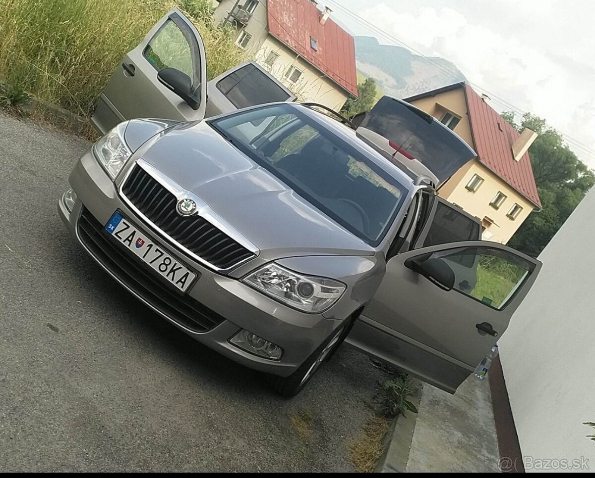 Škoda Octavia 1.9tdi, nízky nájazd.