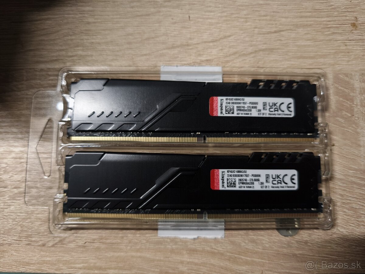 RAM ddr4 2x16Gb