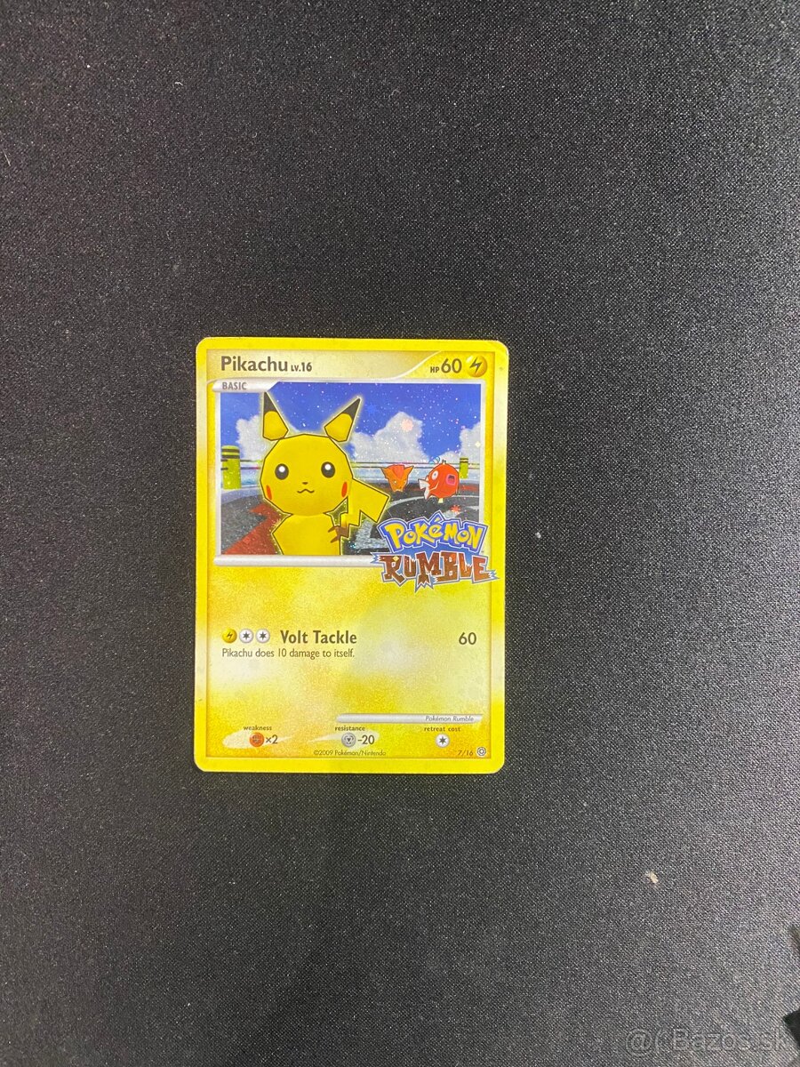 pokemon-pikachu rumble