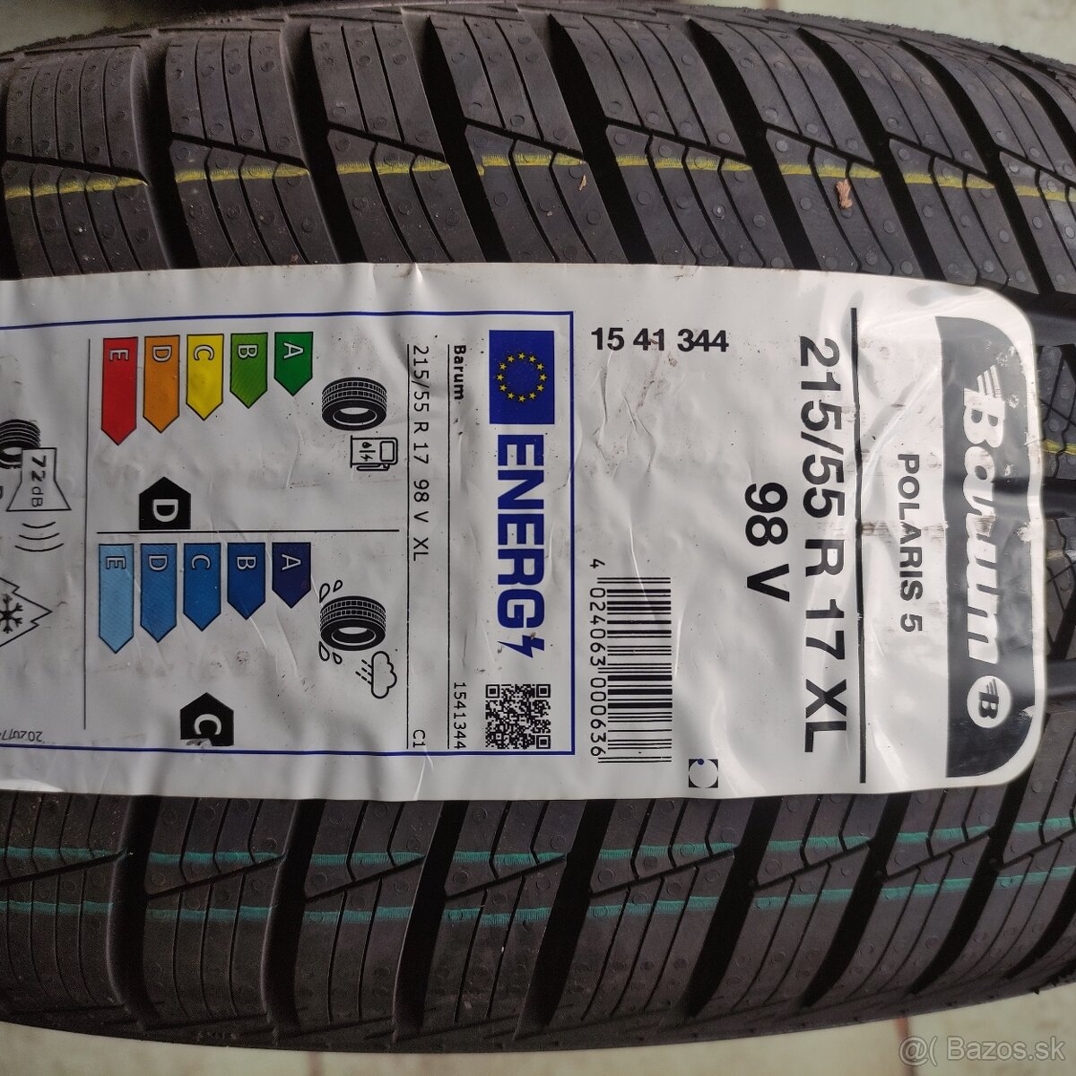 215/55 r17 Barum Polaris 5 1 kus