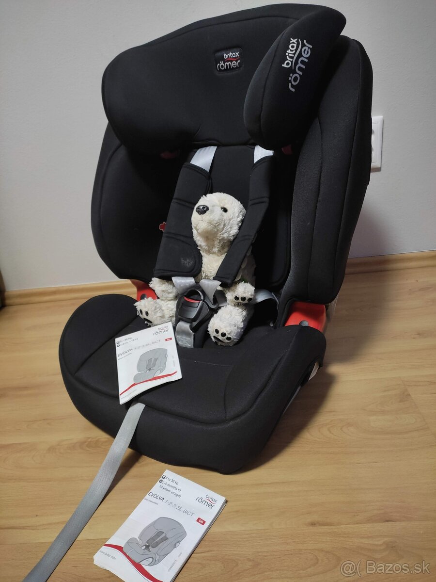 Detská autosedačka Britax Römer Evolva, 9-36kg, Isofix