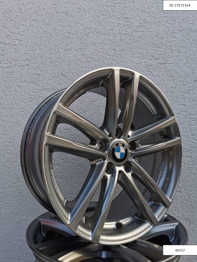 BMW 1, 3, X3 alu disky 8x18 5x120 ET43 Rial 1228