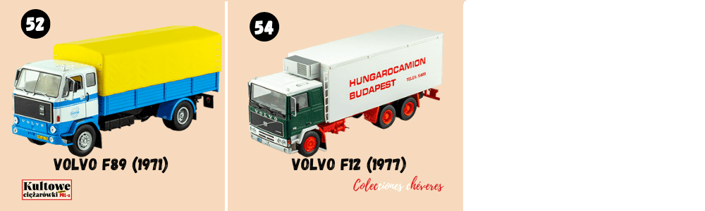 Volvo F12 Hungarocamion+Volvo F89 mierka 1:43